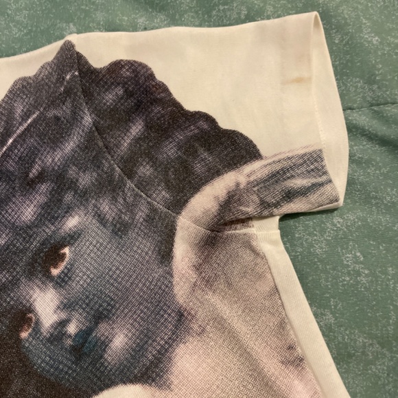 FIORUCCI ENLARGED ANGELS BABY T-SHIRT WHITE - Picture 3 of 5